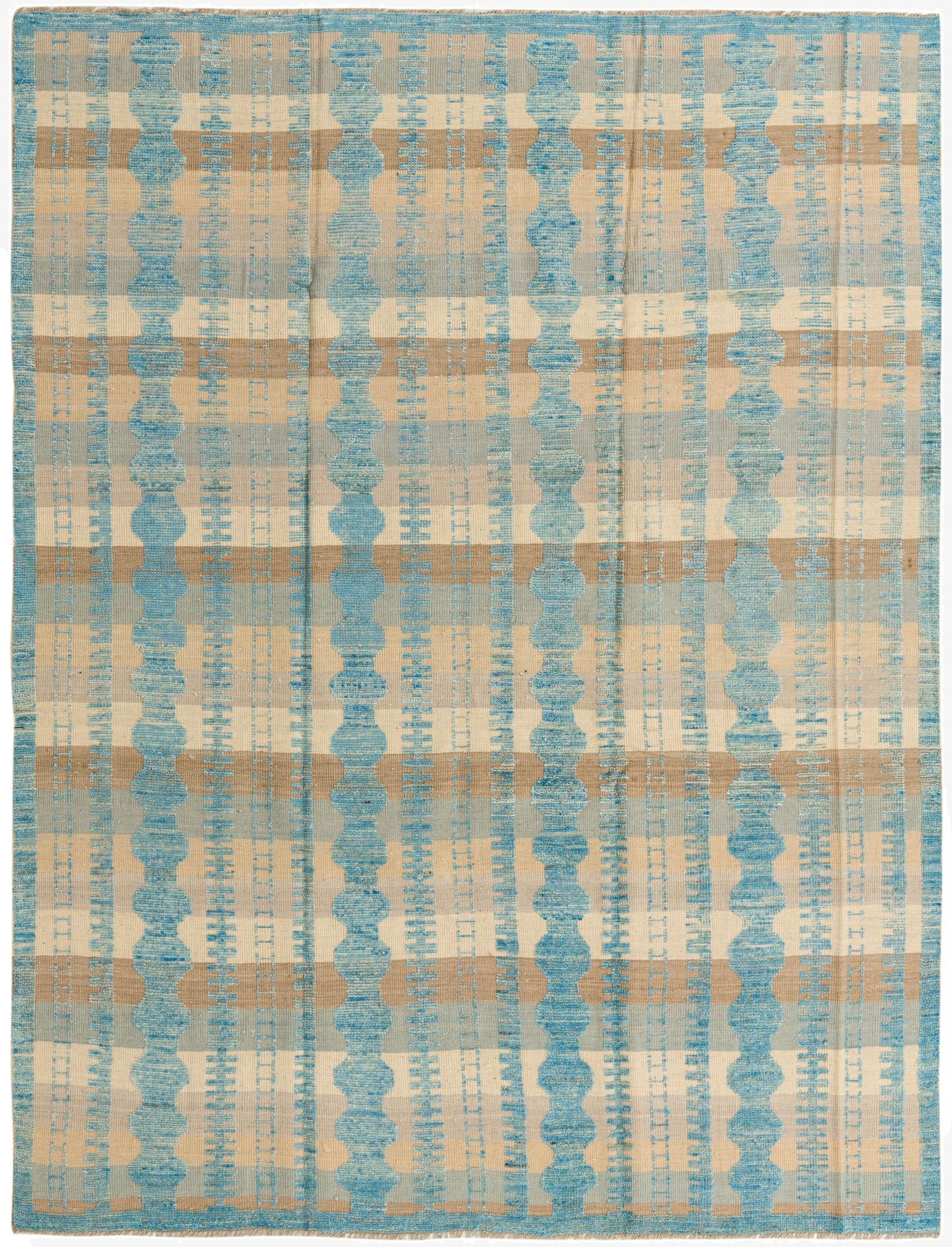 8' x 10' 5  Hand Knotted Darya Wool Rug