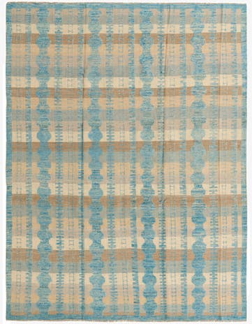 8' x 10' 5 Hand Knotted Darya Wool Rug