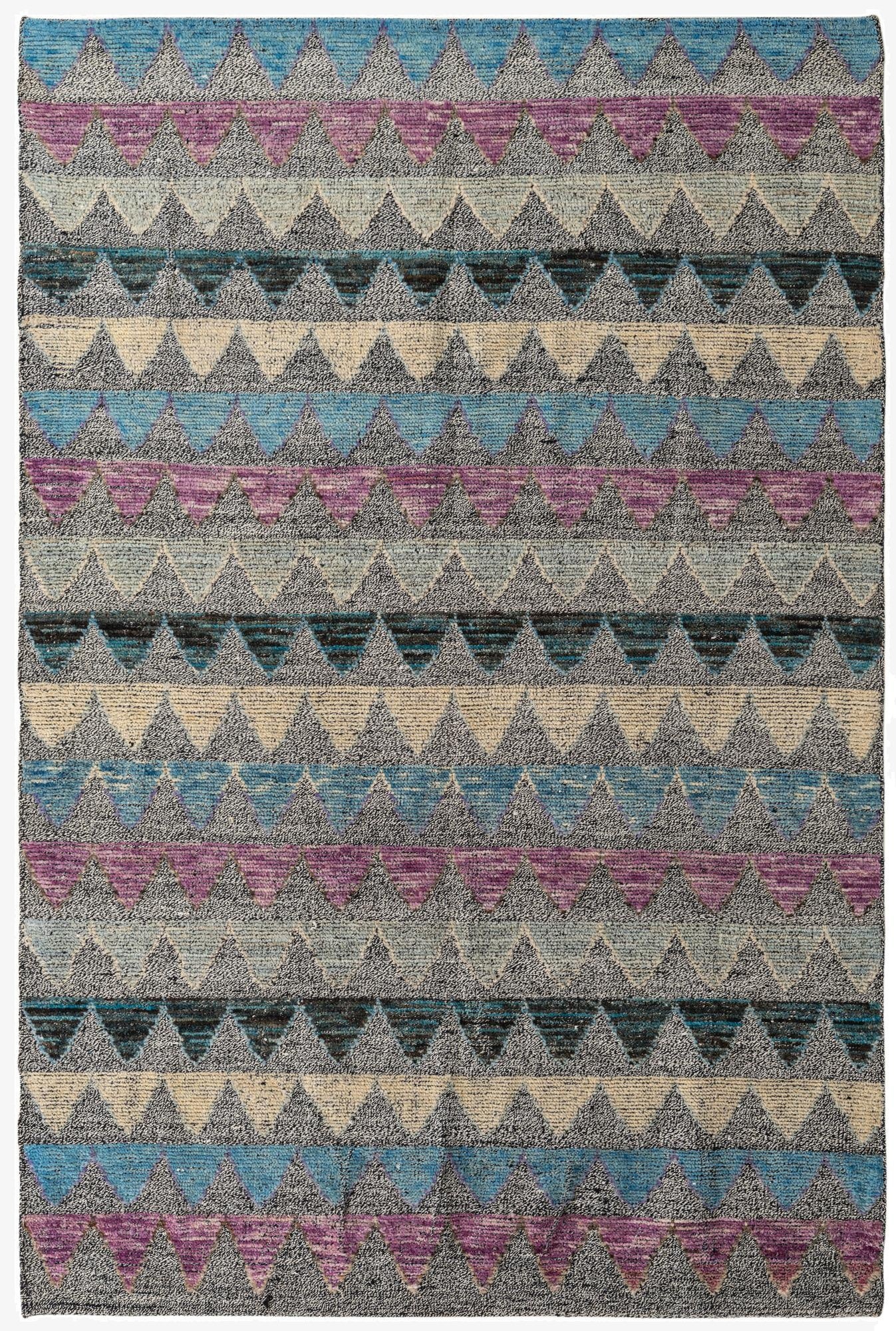 Primary image 6' 6 x 9' 8  Hand Knotted Darya Wool Rug