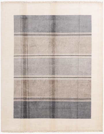 7' 10 x 9' 10 Hand Knotted Darya Wool Rug