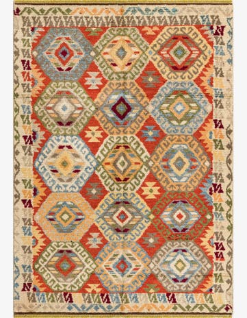 5' x 7' 2 Hand Knotted Darya Wool Rug