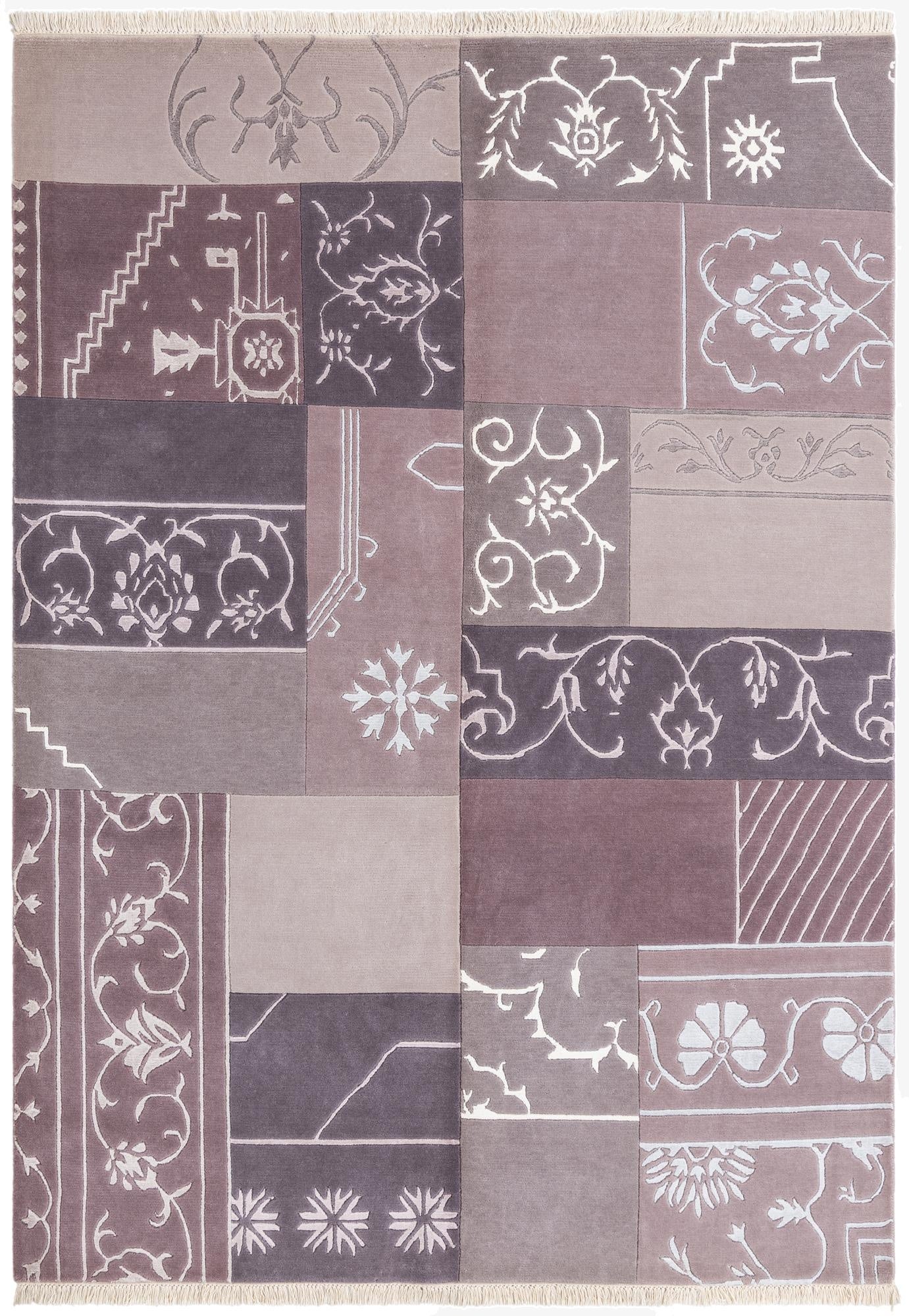 5' 7 x 8'  Hand Knotted Darya Wool Rug