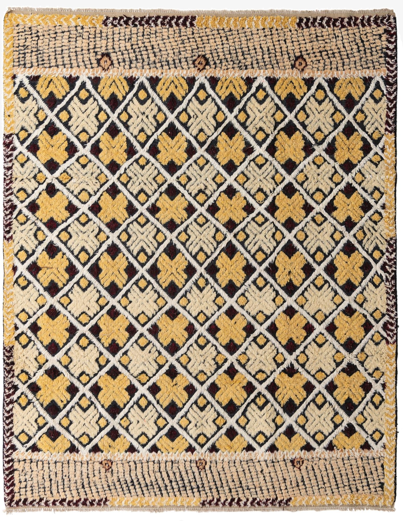 8' 1 x 10' 4  Hand Knotted Darya Wool Rug