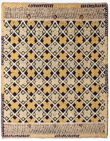 8' 1 x 10' 4 Hand Knotted Darya Wool Rug