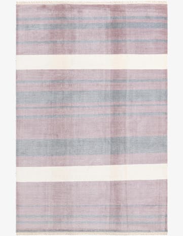 6' 7 x 9' 10 Hand Knotted Darya Wool Rug