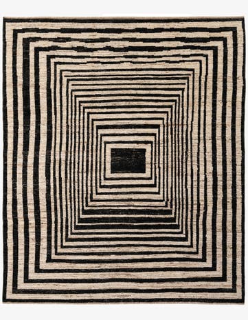 8' 2 x 9' 7 Hand Knotted Darya Wool Rug