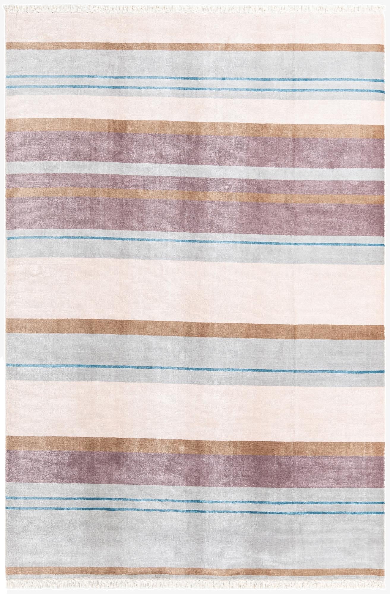 6' 6 x 9' 8  Hand Knotted Darya Wool Rug