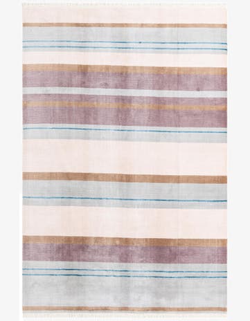 6' 6 x 9' 8 Hand Knotted Darya Wool Rug