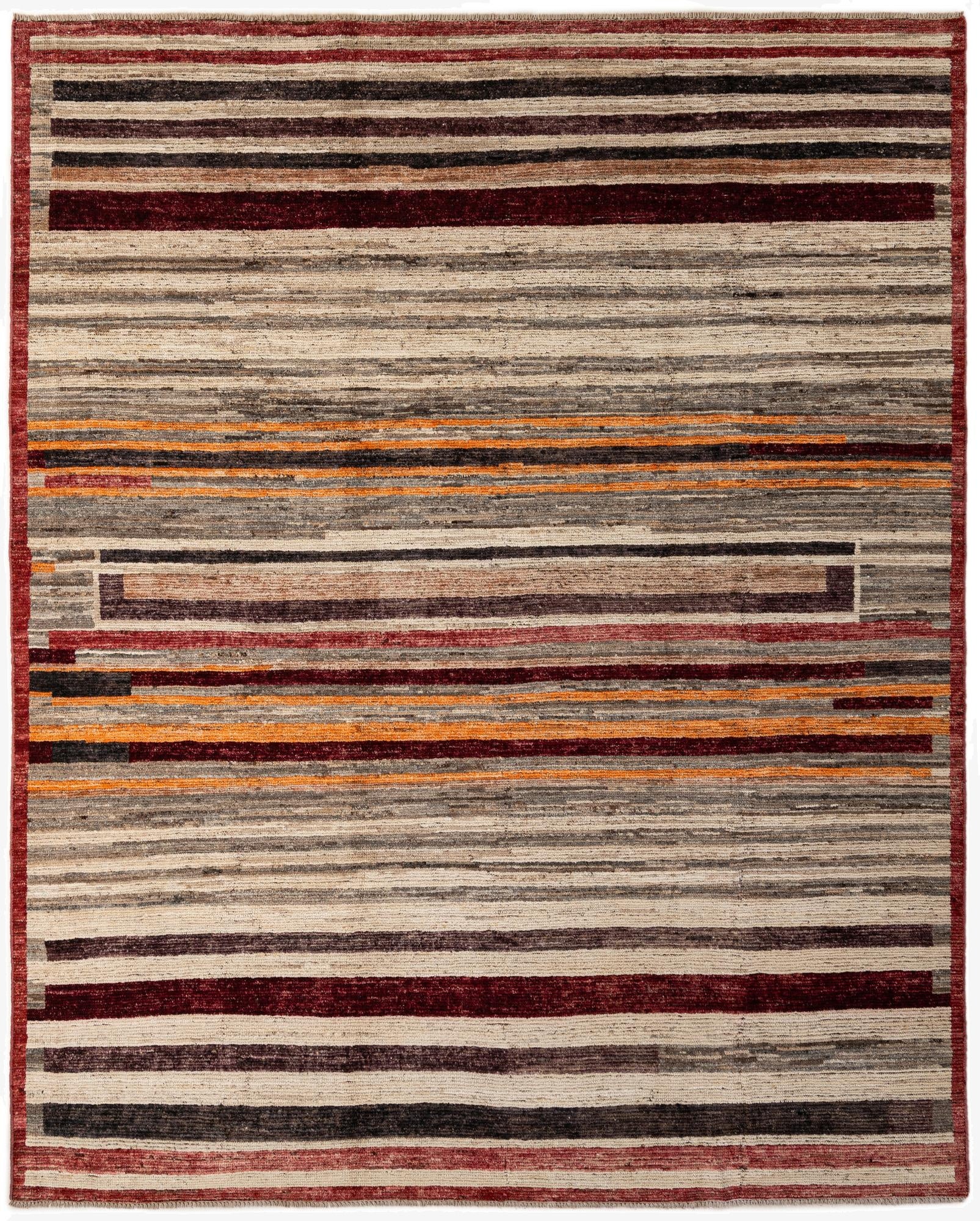8' x 9' 10  Hand Knotted Darya Wool Rug