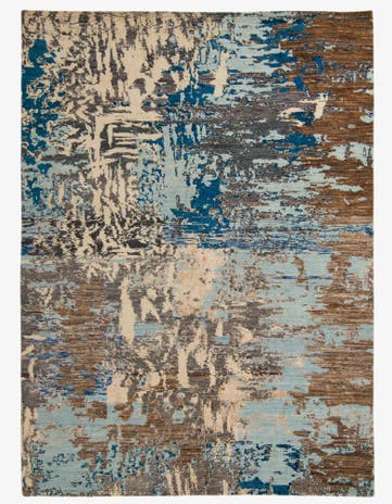 7' 7 x 10' 5 Hand Knotted Darya Rug