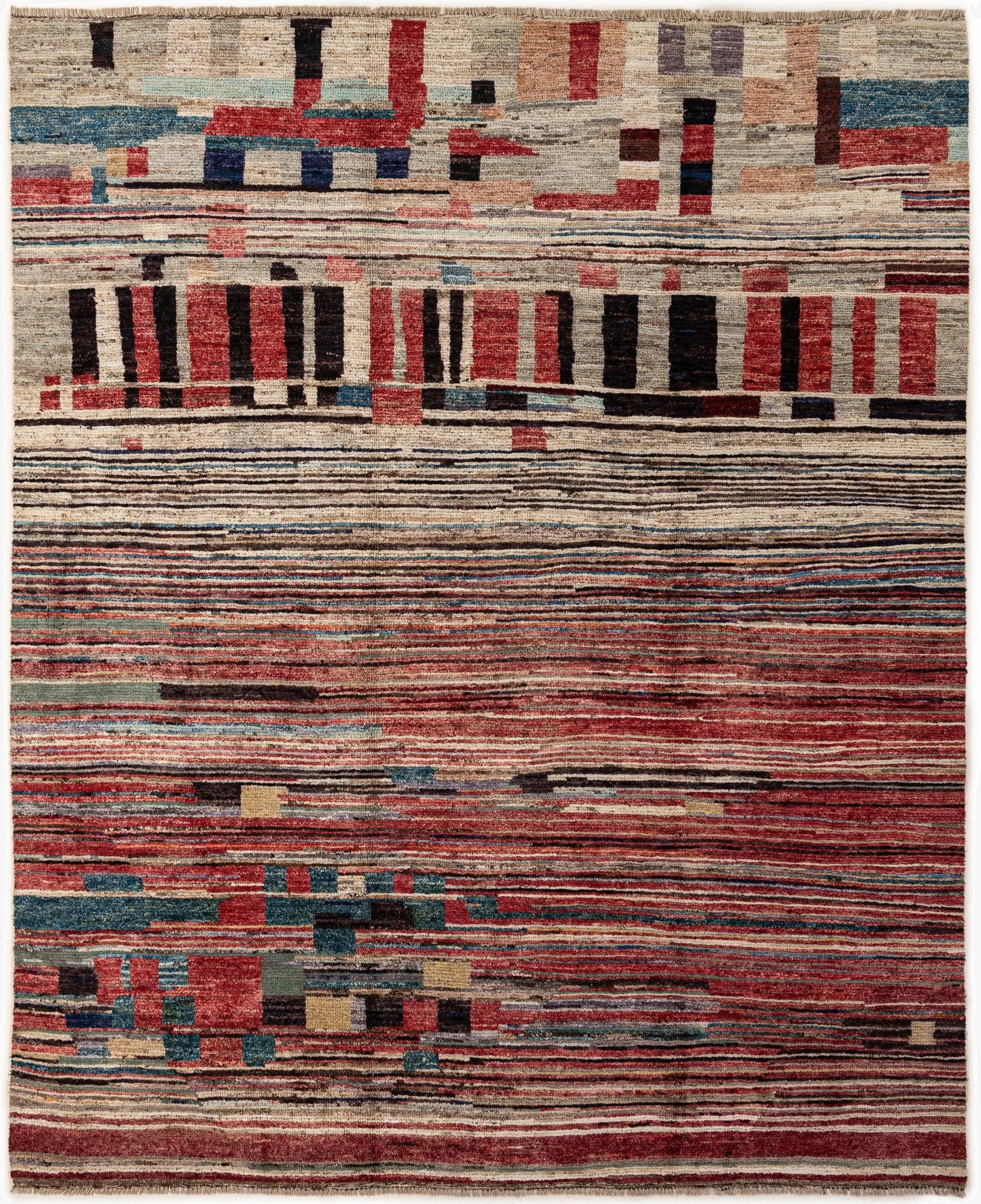 8' 2 x 9' 10  Hand Knotted Darya Wool Rug