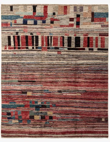 8' 2 x 9' 10 Hand Knotted Darya Wool Rug
