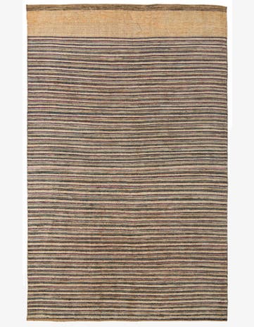 6' 8 x 10' 2 Hand Knotted Darya Wool Rug