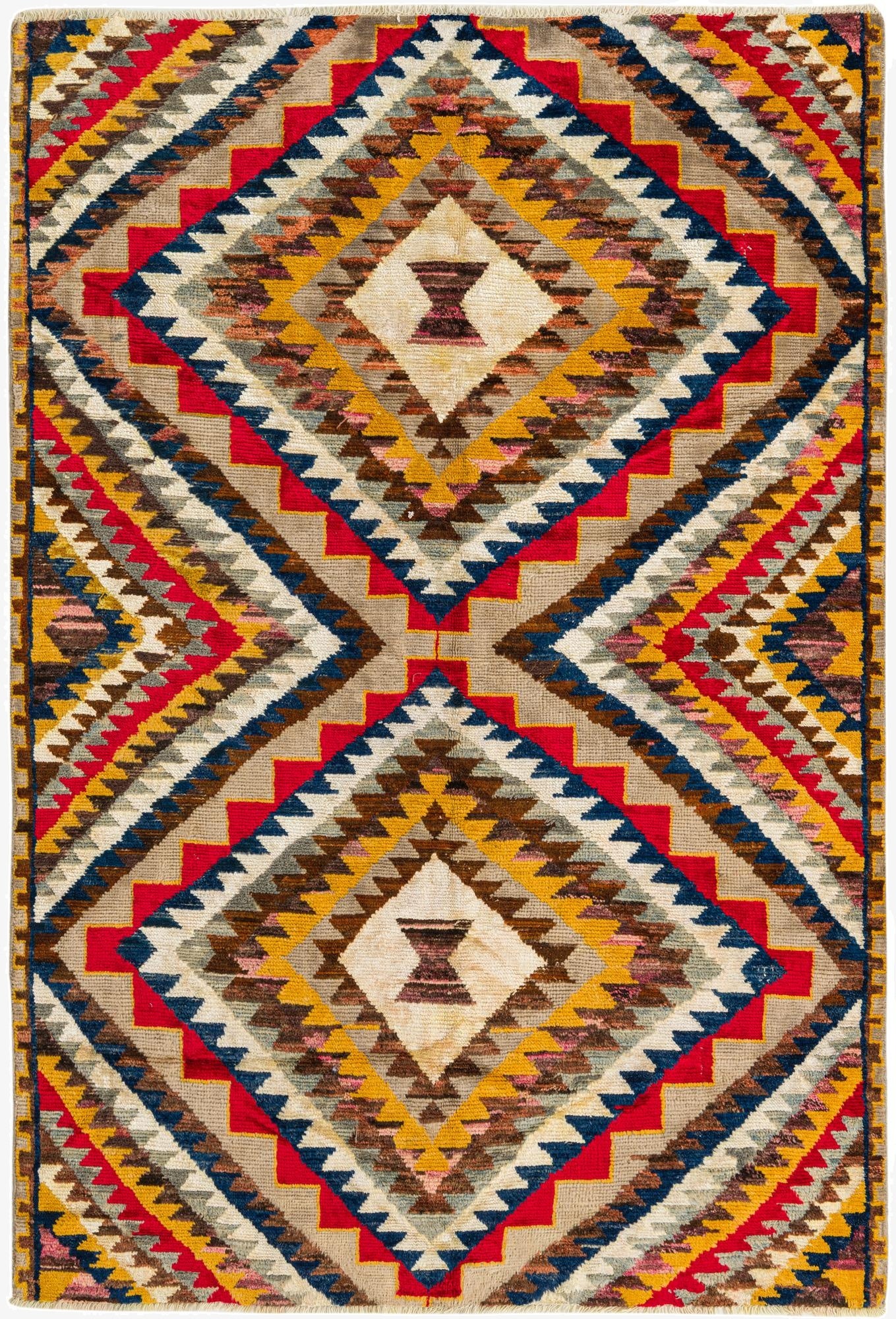 5' 4 x 8'  Hand Knotted Darya Rug