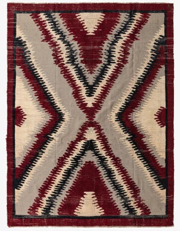 8' x 10' 5 Hand Knotted Darya Wool Rug