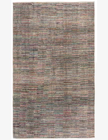 6' x 10' 3 Hand Knotted Darya Wool Rug
