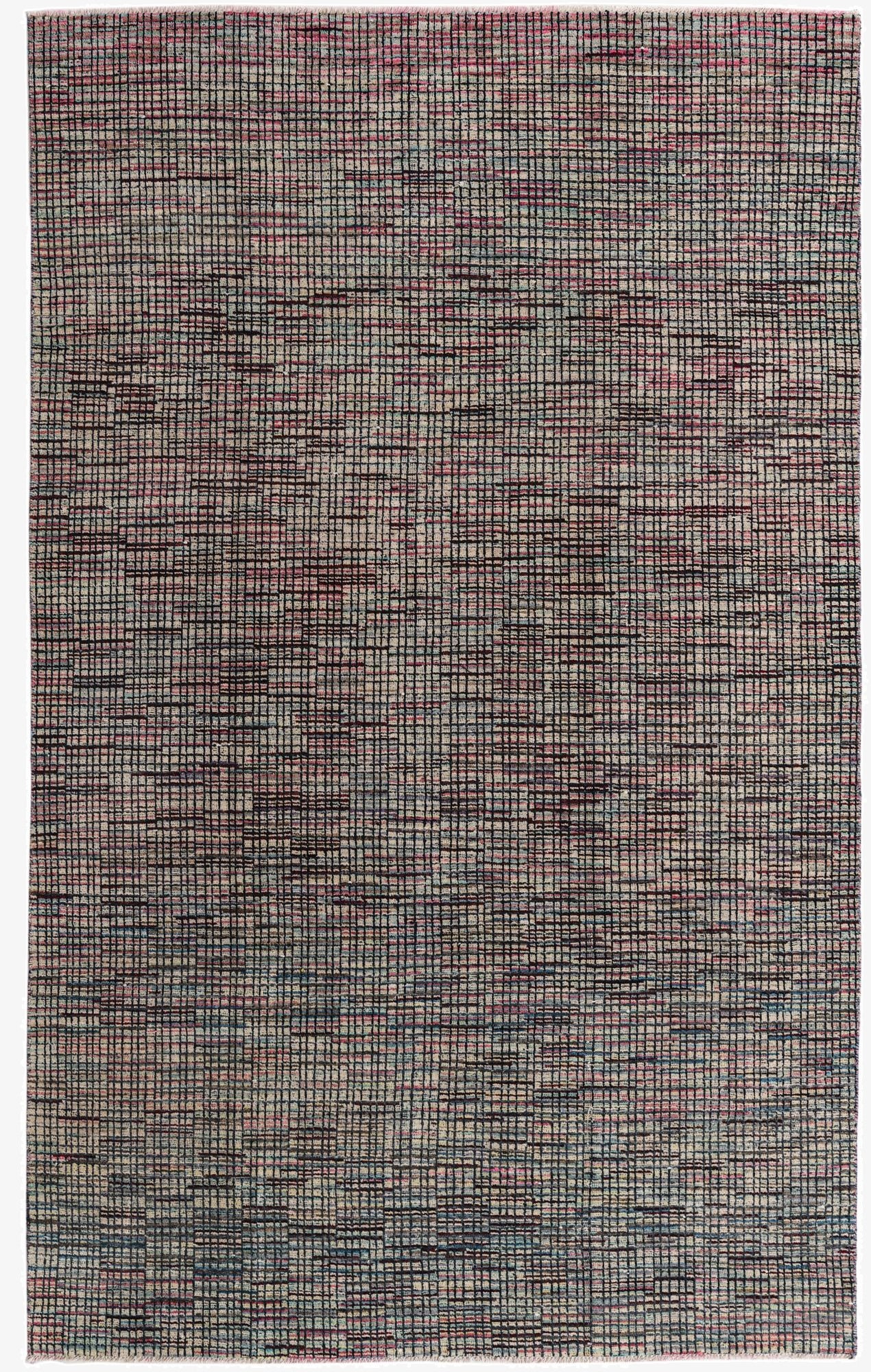 6' 5 x 10' 3  Hand Knotted Darya Wool Rug