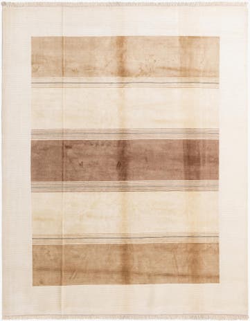 8' 2 x 9' 9 Hand Knotted Darya Wool Rug