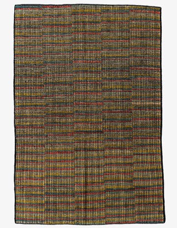 5' 4 x 8' Hand Knotted Darya Wool Rug