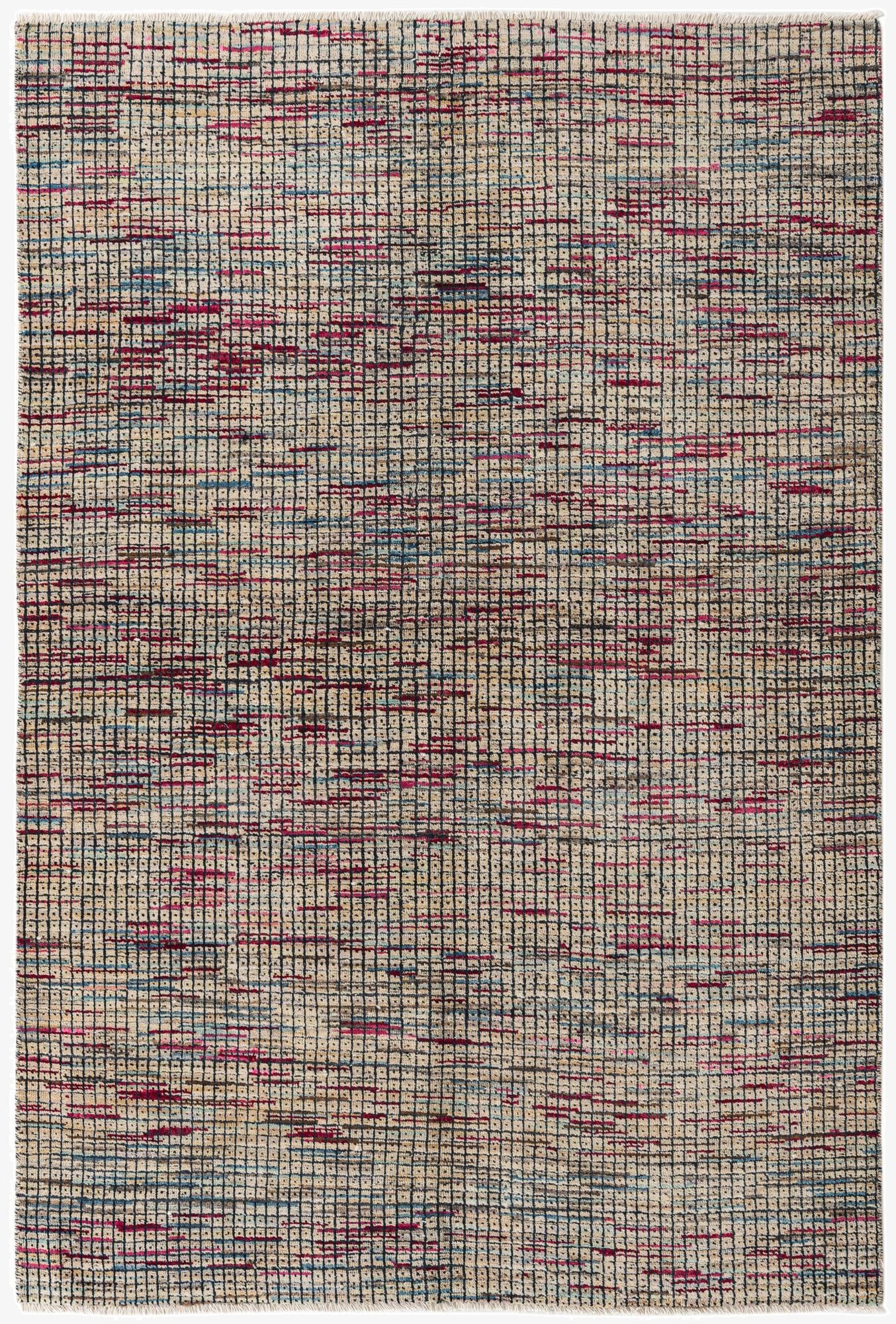 5' 6 x 8' 1  Hand Knotted Darya Wool Rug