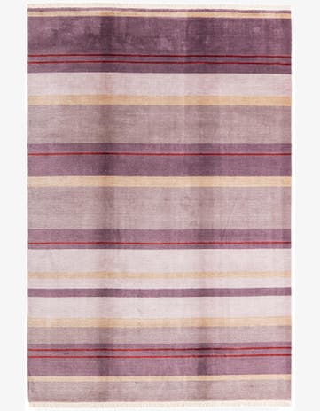 6' 6 x 9' 8 Hand Knotted Darya Wool Rug