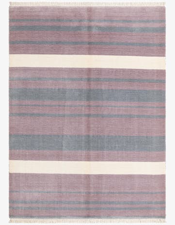 4' 11 x 6' 7 Hand Knotted Darya Wool Rug
