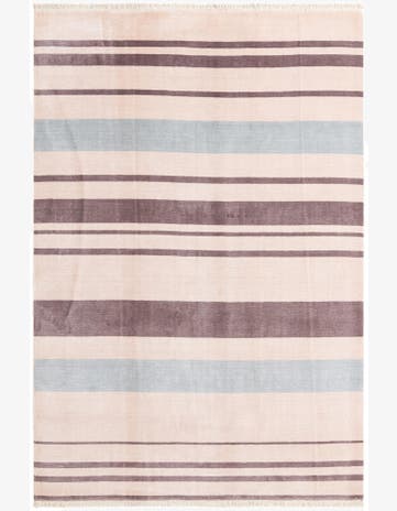 6' 7 x 9' 9 Hand Knotted Darya Wool Rug