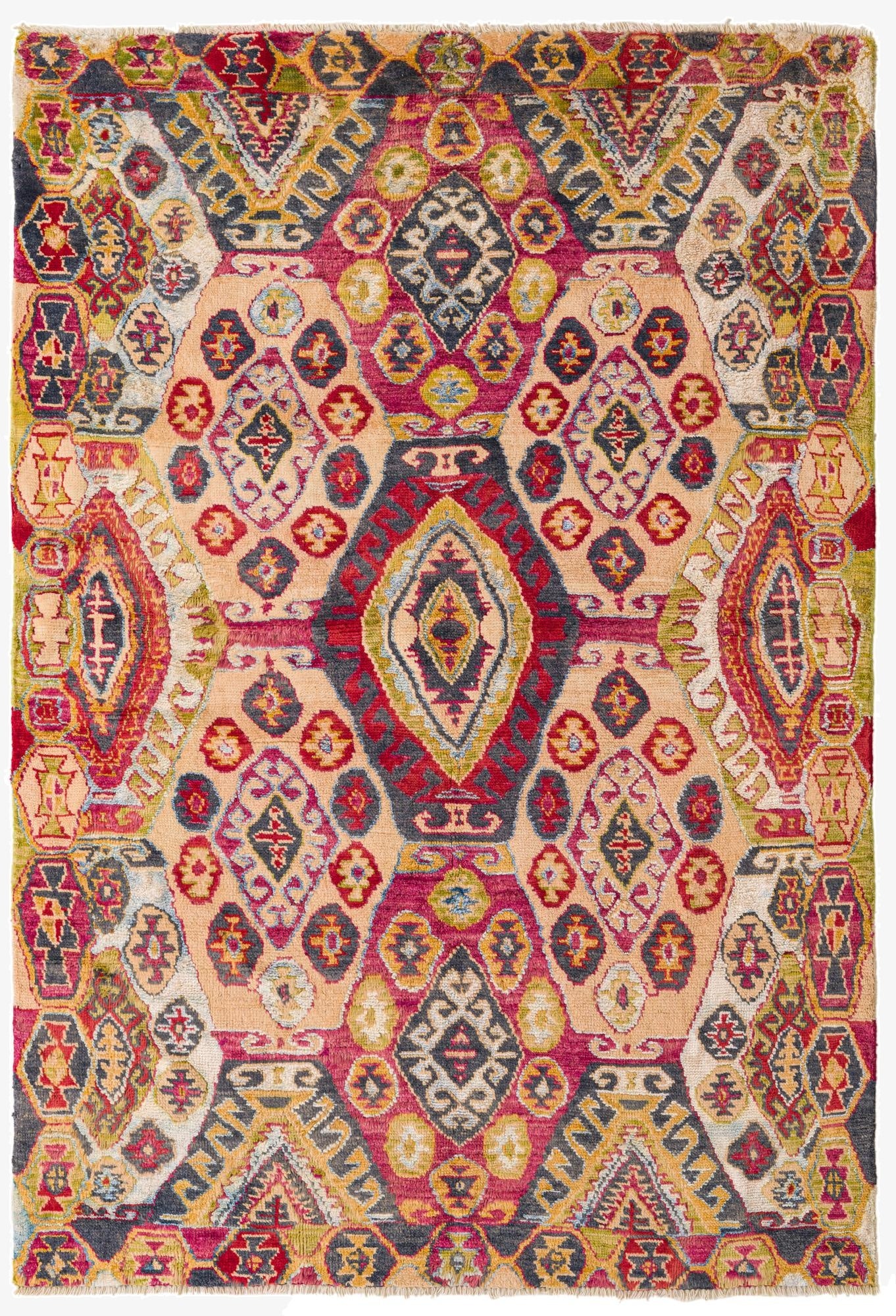 5' 4 x 8'  Hand Knotted Darya Rug