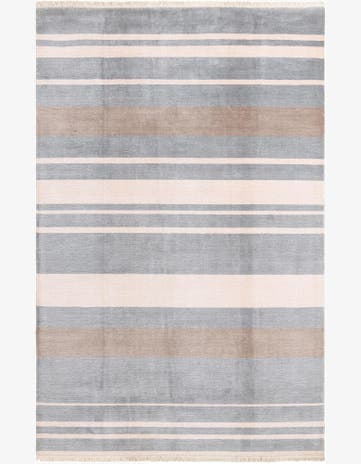 6' 7 x 9' 10 Hand Knotted Darya Wool Rug