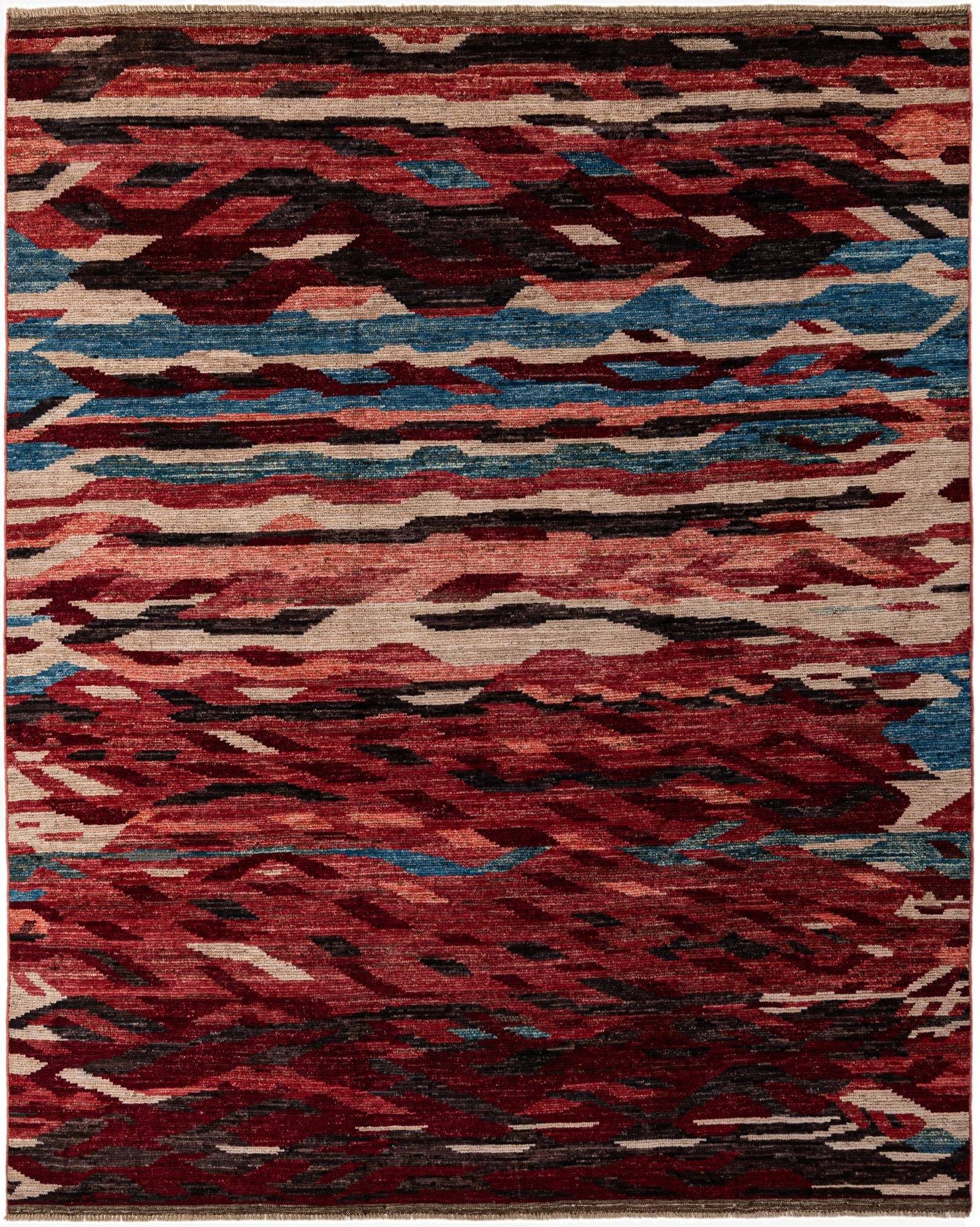 8' 2 x 9' 11  Hand Knotted Darya Wool Rug