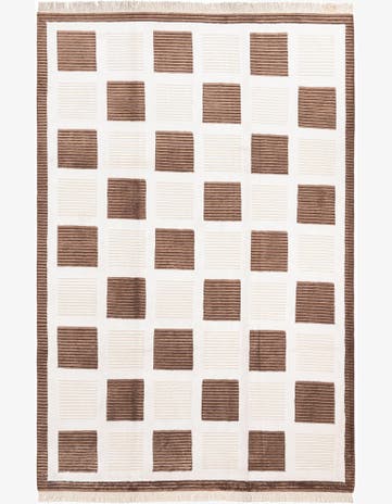 6' 7 x 10' Hand Knotted Darya Wool Rug