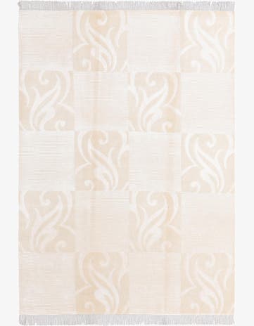 5' 8 x 8' Hand Knotted Darya Wool Rug