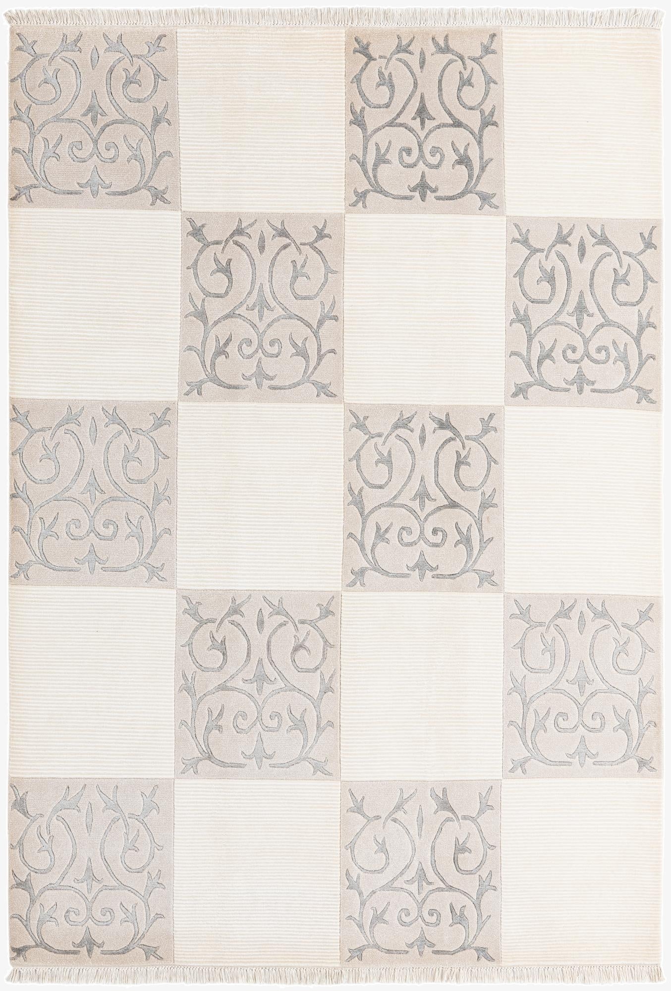 5' 7 x 8'  Hand Knotted Darya Rug