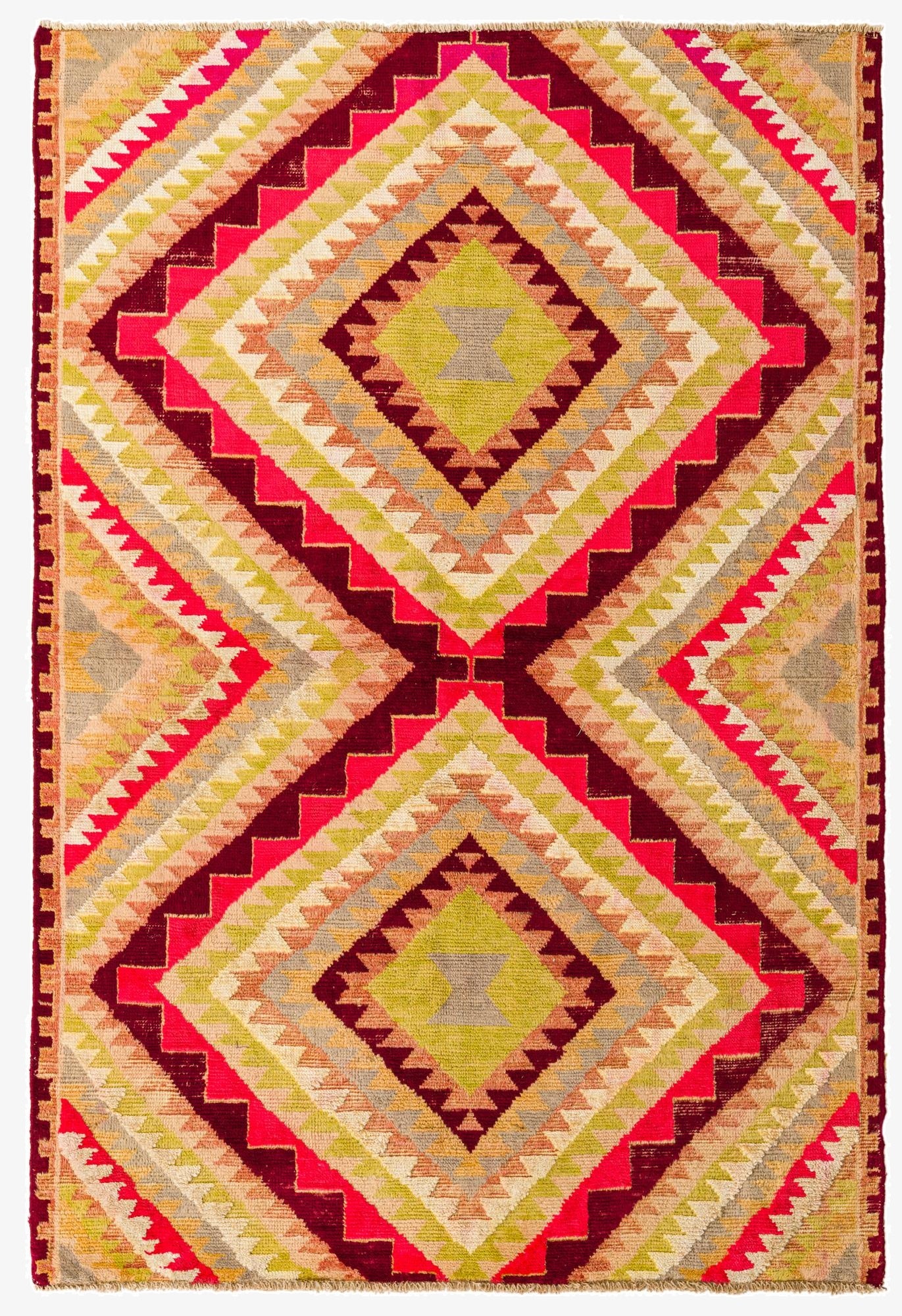 5' 6 x 8'  Hand Knotted Darya Rug