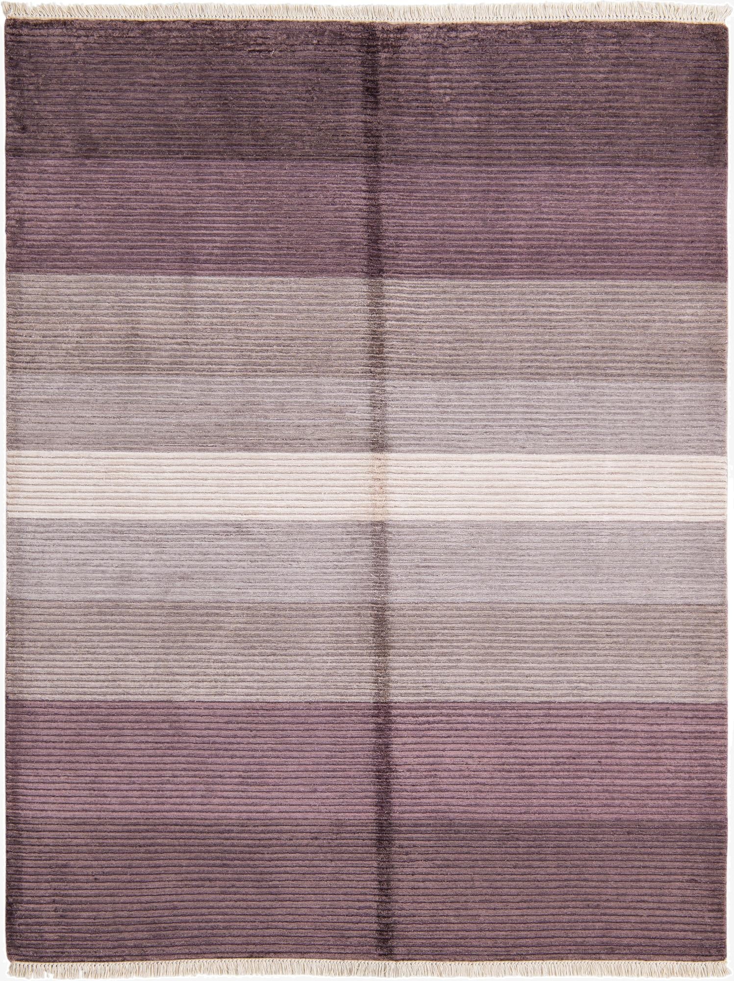 4' 11 x 6' 7  Hand Knotted Darya Wool Rug