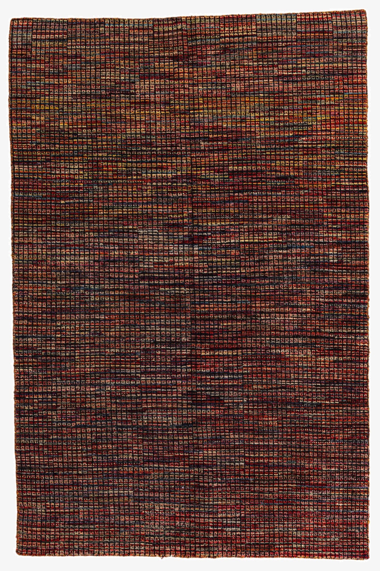 6' 4 x 10' 8  Hand Knotted Darya Wool Rug