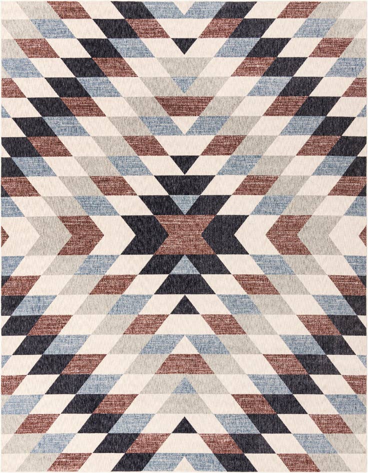 Detail image of 10' x 13' Eco Southwestern Rug