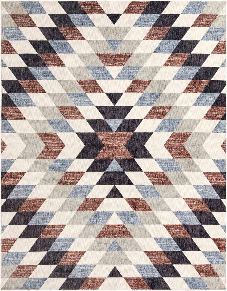 Detail image of 7' 10 x 10' Eco Southwestern Rug