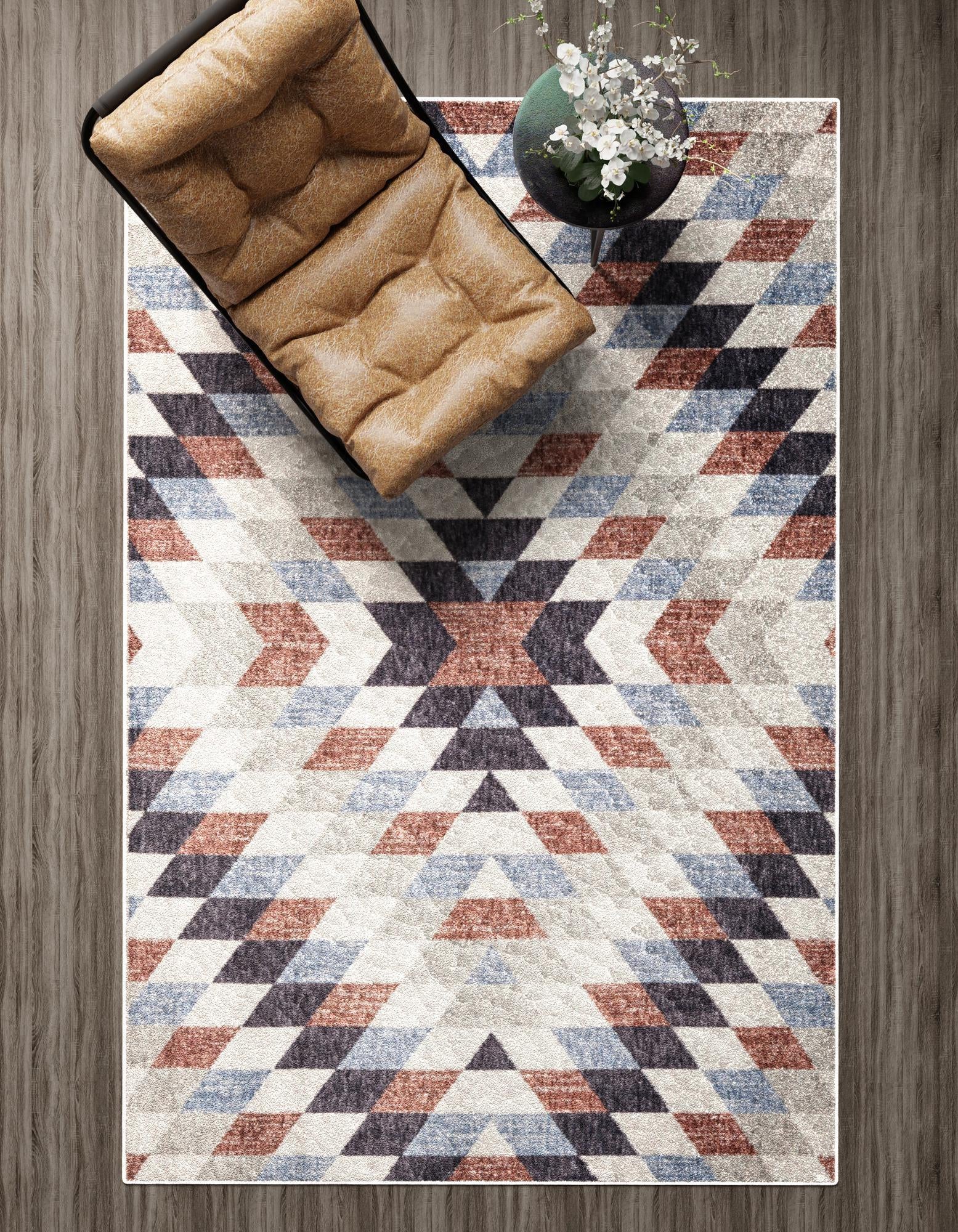 2' x 3' Eco Southwestern Rug