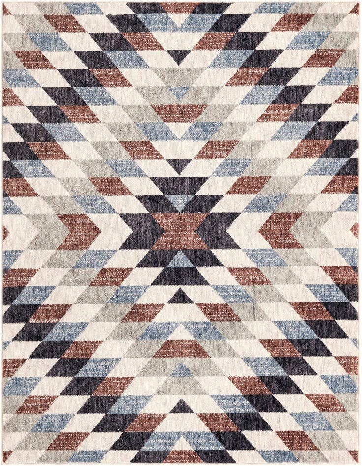 Detail image of 4' x 6' Eco Southwestern Rug