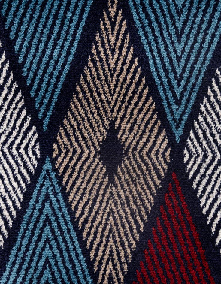 Detail image of 5' 2 x 7' 6 Eco Trellis Rug