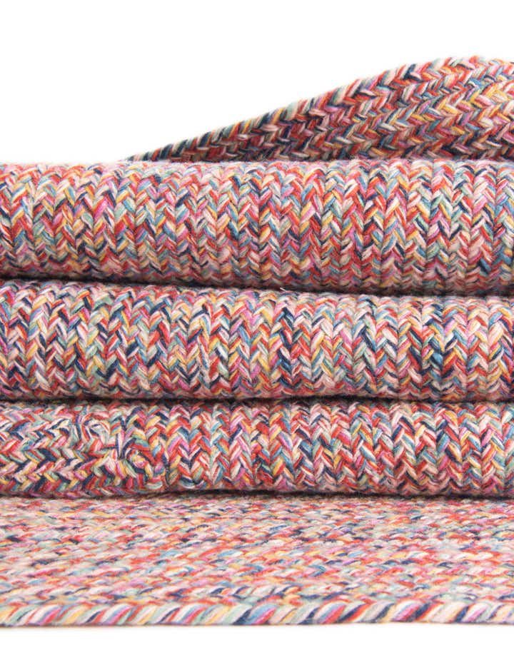 4' 1 x 6' 1 Easy-Clean Eco Verse Washable Indoor / Outdoor Rug