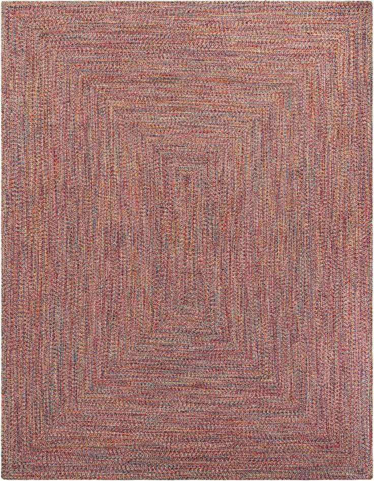 Detail image of 9' x 12' Easy-Clean Eco Verse Washable Indoor / Outdoor Rug