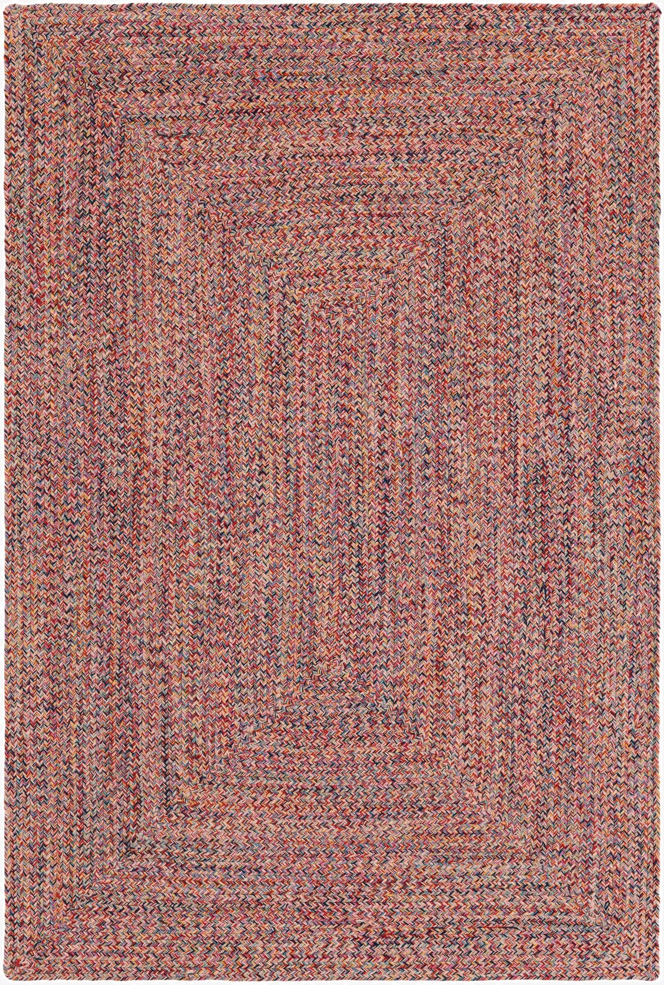 4' 1 x 6' 1  Hand Woven Eco Verse   Washable Indoor / Outdoor Rug