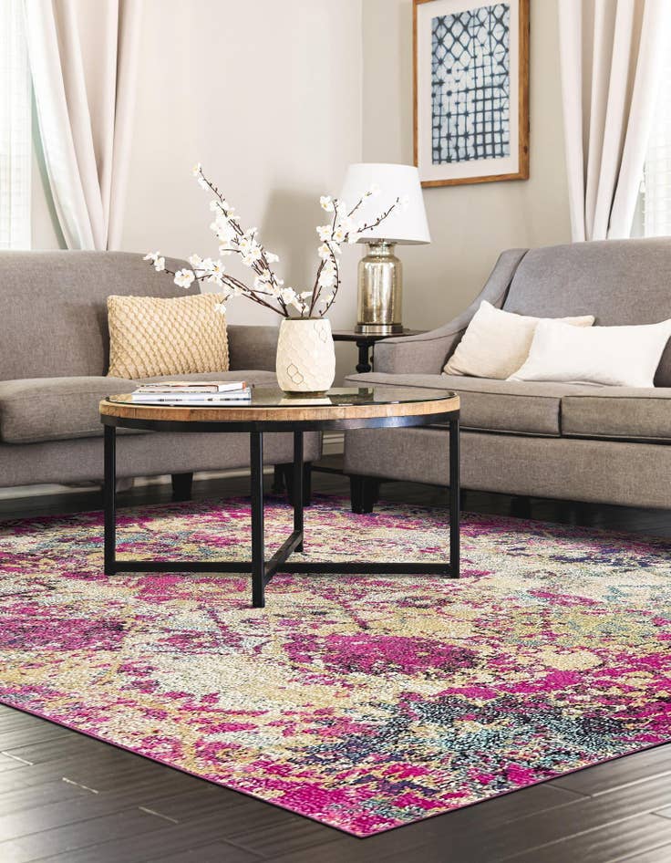Detail image of 5' x 8' Washable El Paso Rug