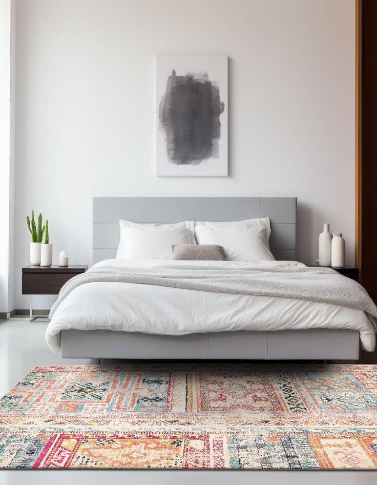 Detail image of 10' 6 x 16' 5 Washable El Paso Rug