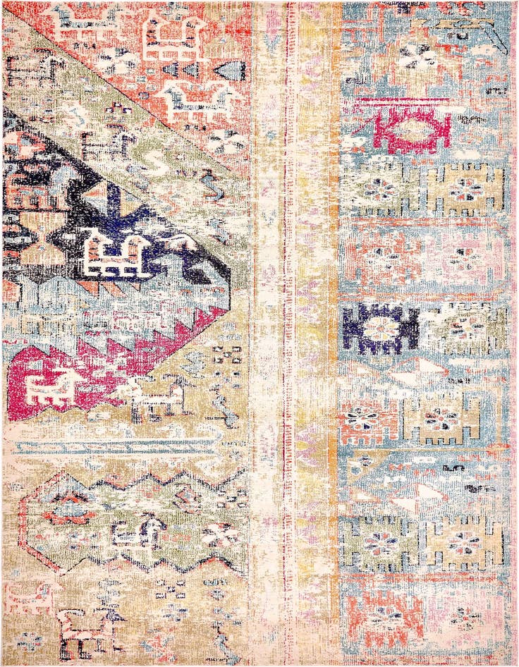 Detail image of 10' 6 x 16' 5 Washable El Paso Rug