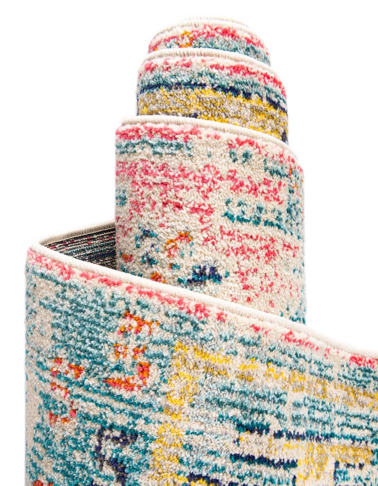 Detail image of 4' x 6' Washable El Paso Rug