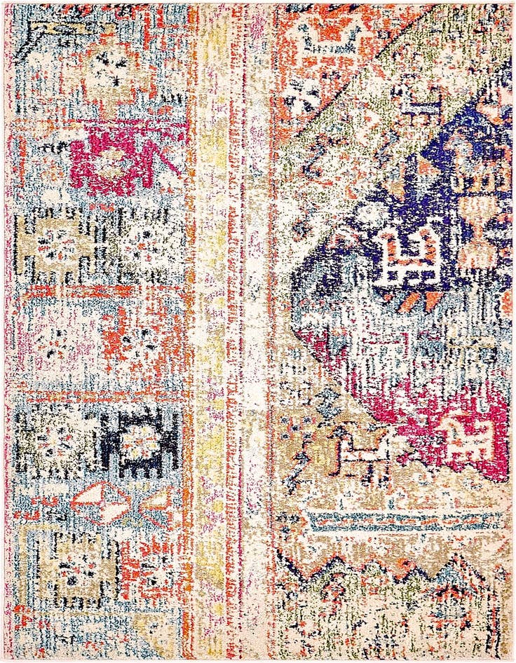 Detail image of 4' x 6' Washable El Paso Rug