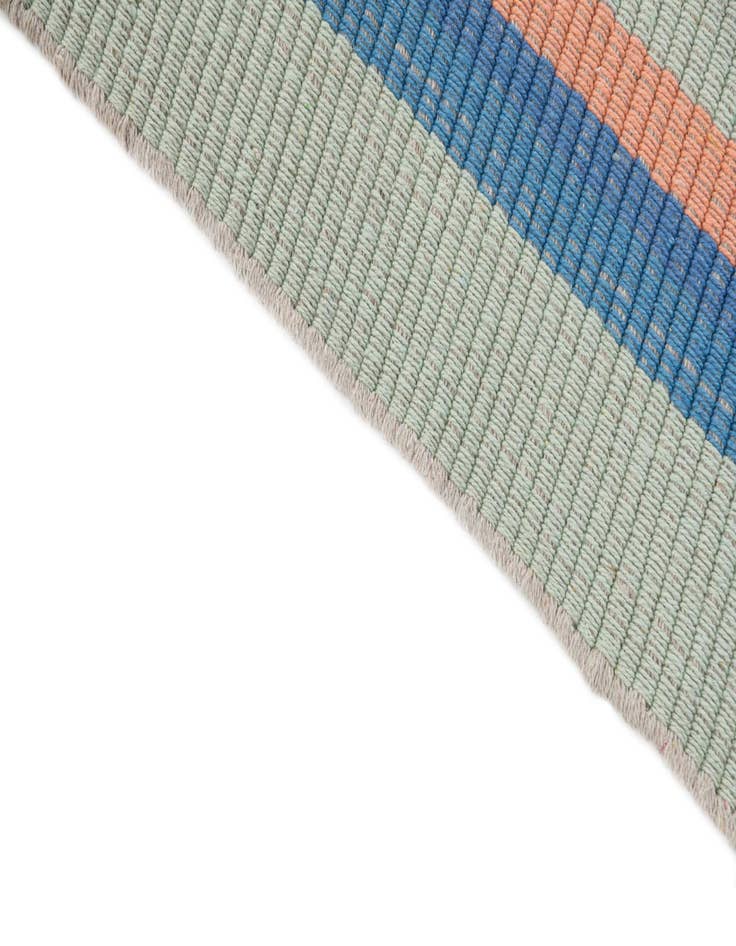 Detail image of 2' x 3' 1 Hand Woven Flatweave Cotton Dhurrie Rug
